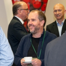 Enjoying refreshments2